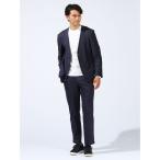 セットアップ 「上下セットアップ」ノーカラー ストレッチ スーツ TOKYO RUN 秋冬 メンズ