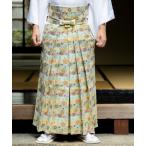  кимоно мужской hakama золотой . hakama лампа с бумажным абажуром hakama одиночный товар S/M/L/LL размер церемония окончания день совершеннолетия мужской 