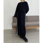 セットアップ バイカラースウェットセットアップ レディース