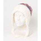 ニット帽 ニットキャップ 「HIKA」モヘア配色ニットCAP レディース メンズ