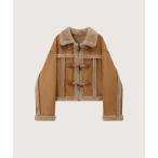 ムートンコート ボアコート クロップドムートンコート Cropped Mouton Coat レディース