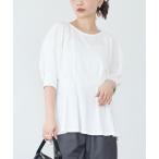tシャツ 「好機能シリーズ」接触冷感/UVカット/吸水速乾/ウエストタックプルオーバー レディース