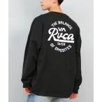 tシャツ RVCA/ルーカ ロンTee/長袖Tシャツ ラウンドロゴ オーバーサイズ ユニセックス BF041-152 メンズ レディース