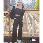 パンツ 「MLB」ワッペンスウェットパンツ キッズ 子供服 女の子