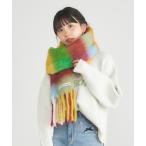 マフラー ストール バルキーチェックマフラー レディース メンズ