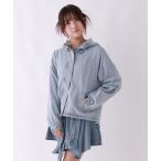 ブルゾン アウター デニムフードシャツブルゾン キッズ 子供服 女の子