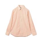 シャツ INDIVIDUALIZED SHIRTS SUBWAY STRIPE コットン B.D.シャツ メンズ