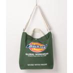 ショルダーバッグ 「Dickies」LOGO PRINT 2WAY SHOULDER BAG / ディッキーズ ロゴプリント ツーウェイ ショルダー