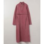 ワンピース ハーフZIPリメイクウラケワンピース/286323