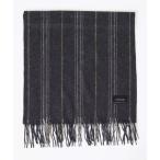 ストール マフラー ストライプ柄カシミヤマフラー メンズ