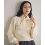 ショッピングニットタイ ニット セーター 「ZOZO限定」リボンタイニット レディース