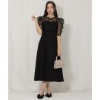 ドレス スパンコールレースブラウス×マーメイドワンピース