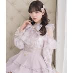 ショッピング花柄 ブラウス シャツ ボウタイリボンラッフルブラウス レディース