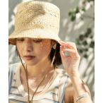 「FREAK'S STORE」 ストローハット ONE SIZE ベージュ メンズ