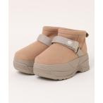 ブーツ 「SHAKA」ショートムートンBOOTIECHUNKY レディース