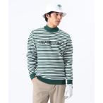 セーター ニット 「MEN」ORANGE LABEL / ボーダー モックネックニット メンズ