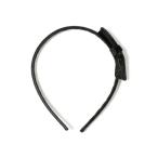 カチューシャ ベロア リボン カチューシャ