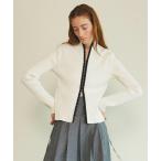 カーディガン 2way Damage Processing Cardigan/2WAYダメージカーディガン「MAISON SPECIAL/メゾンスペシ