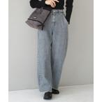  джинсы Denim Denim брюки талия бахрома широкий Denim брюки женский 