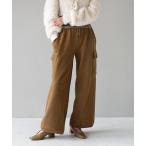 カーゴパンツ ニットソー カーゴパンツ レディース