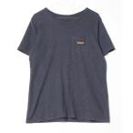 「patagonia」 半袖Tシャツ - ネイビー メンズ
