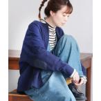 カーディガン everydayな、肘パッチカーディガン レディース
