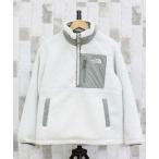ブルゾン アウター TNF プレイ グリーン RVS フリース アノラック リバーシブル PLAY GREEN RVS FLEECE ANORAK W