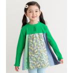 チュニック パッチワークチュニックTシャツ キッズ 子供服 女の子