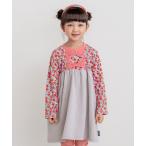 ワンピース 接結プリントワンピース キッズ 子供服 女の子