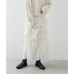 スカート バルーンタックティアードスカート