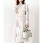 ショッピングマキシワンピ ワンピース 「秋冬ワンピ」パウダーサテンギャザーワンピース/洗える/WEB限定サイズあり