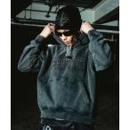 パーカー 「ZOZOTOWN限定」Vintage Wash Rhinestone Iron Logo Hoodie メンズ レディース