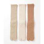 靴下 NODAL / ノーダル Organic Cotton 3 PACK Crew Socks オーガニックコットン 3パック クルーソックス 足袋