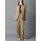 ショッピングストレッチ パンツ CIS． カーブカットパンツ ウォッシャブル ストレッチ ポリエステル 無地 CIS.パンツ レディース