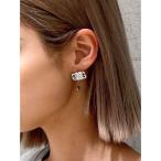 ピアス JEYSUS Symmetry GYDAラインストーンピアス レディース