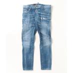 ショッピングディースクエアード ジーンズ TIDY BIKER JEAN /MEDIUM FILO BLU WASH /0251 メンズ レディース