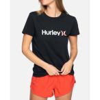 「Hurley 」 半袖Tシャツ MEDIUM ブラック レディース