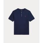 tシャツ コットン ジャージー ショートスリーブ ヘンリー シャツ キッズ 子供服 男の子