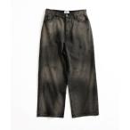  джинсы GRADATION BLAST WIDE DENIM PANTS / градация blast широкий Denim брюки мужской женский 