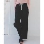 パンツ ダブルウエストデザインパンツ レディース
