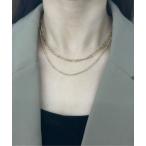 ネックレス 「OKUOKU　0909」ダブルチェーン　ネックレス　 oku-necklace-630878269244-2 Nn レディース