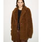 コート アウター THROW F/FUR TAILOR COAT フェイクファー テイラー コート レディース