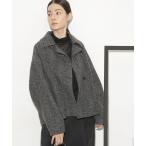 ショッピングnano 「NANO universe」 ピーコート M グレー レディース