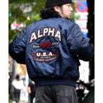ma1 ma-1 「ALPHA」リバーシブル MA-1ジャケット メンズ レディース