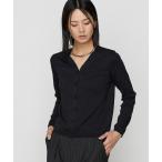 カーディガン コットンダルストレッチ カーディガン レディース