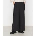 パンツ 2WAYストレッチ ワイドパンツ レディース