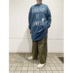 tシャツ 裏起毛×布帛切り替えチュニック レディース