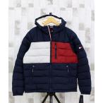 ダウンジャケット ダウン シェルパフード パファージャケット QUILTED POLY TWILL PUFFER JACKET W SHERPA LI