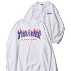 トレーナー スウェット 「THRASHER / スラッシャー」フレイムロゴスウェットプルオーバー / スラッシャーロゴトレーナー メンズ レディース