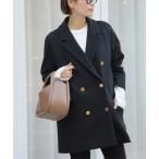 「Deuxieme Classe」 ピーコート FREE ネイビー レディース